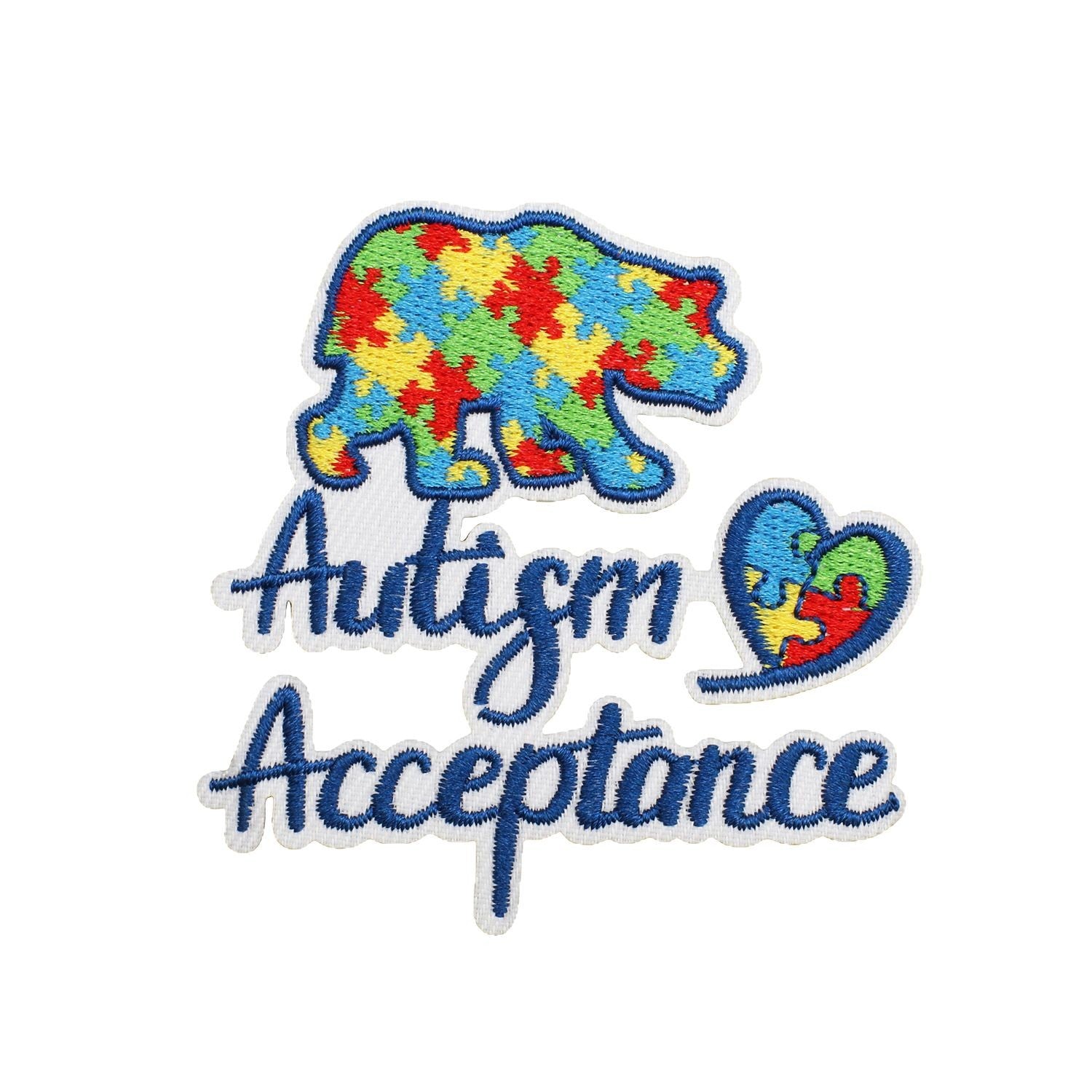 Wholesale Autism Awareness Embroidered Patch